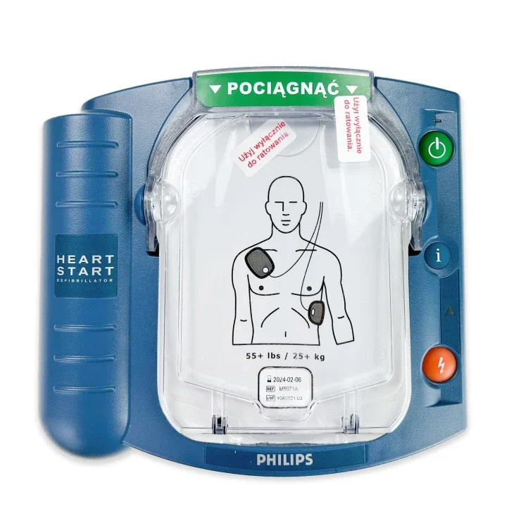 Defibrylator AED Philips HS1 w torbie Slim
